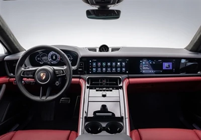 Zcela nový design, zcela nová oficiální mapa interiéru Panamera