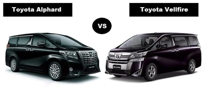 Jaký je rozdíl mezi Alphardem a Vellfire